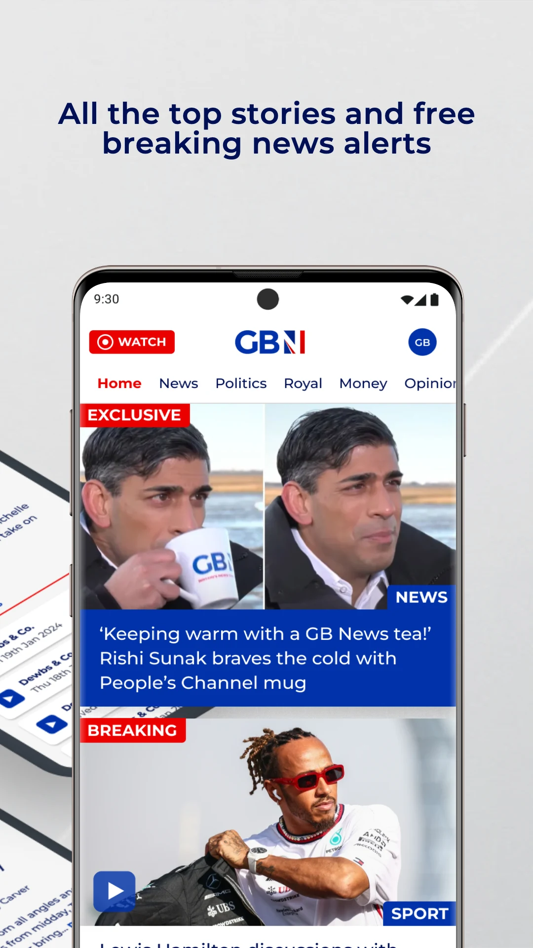 GB News screenshot
